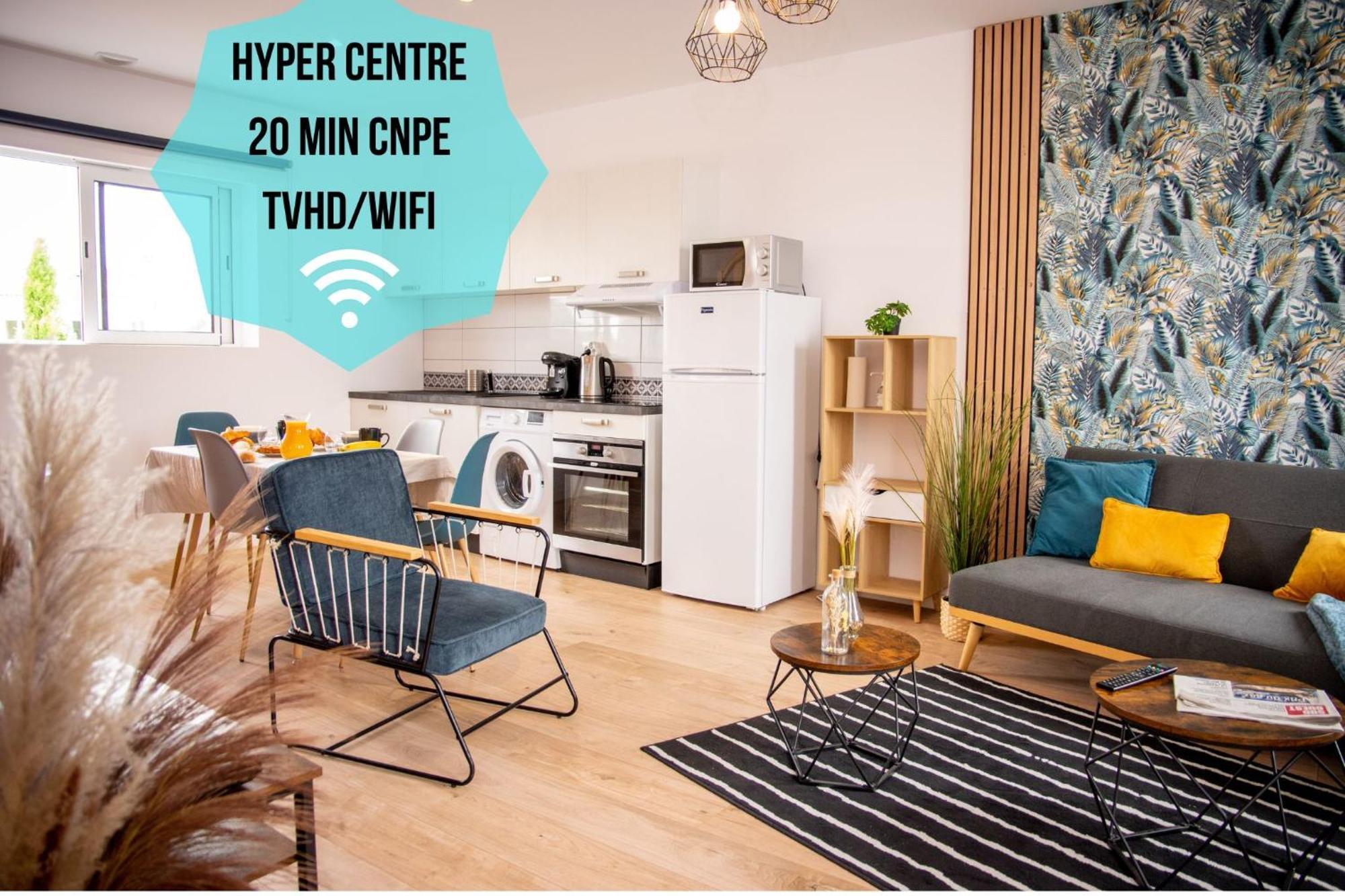 Duplex Cocoon - 10 Min De Blaye - 20 Min Cnpe - Wifi - Tv Hd Apartamento Saint-Seurin-de-Cursac Exterior foto