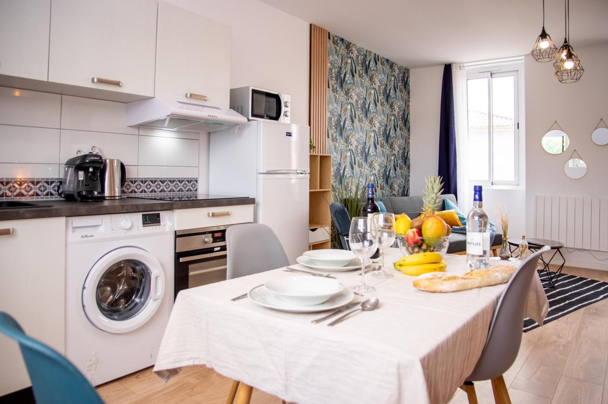 Duplex Cocoon - 10 Min De Blaye - 20 Min Cnpe - Wifi - Tv Hd Apartamento Saint-Seurin-de-Cursac Exterior foto